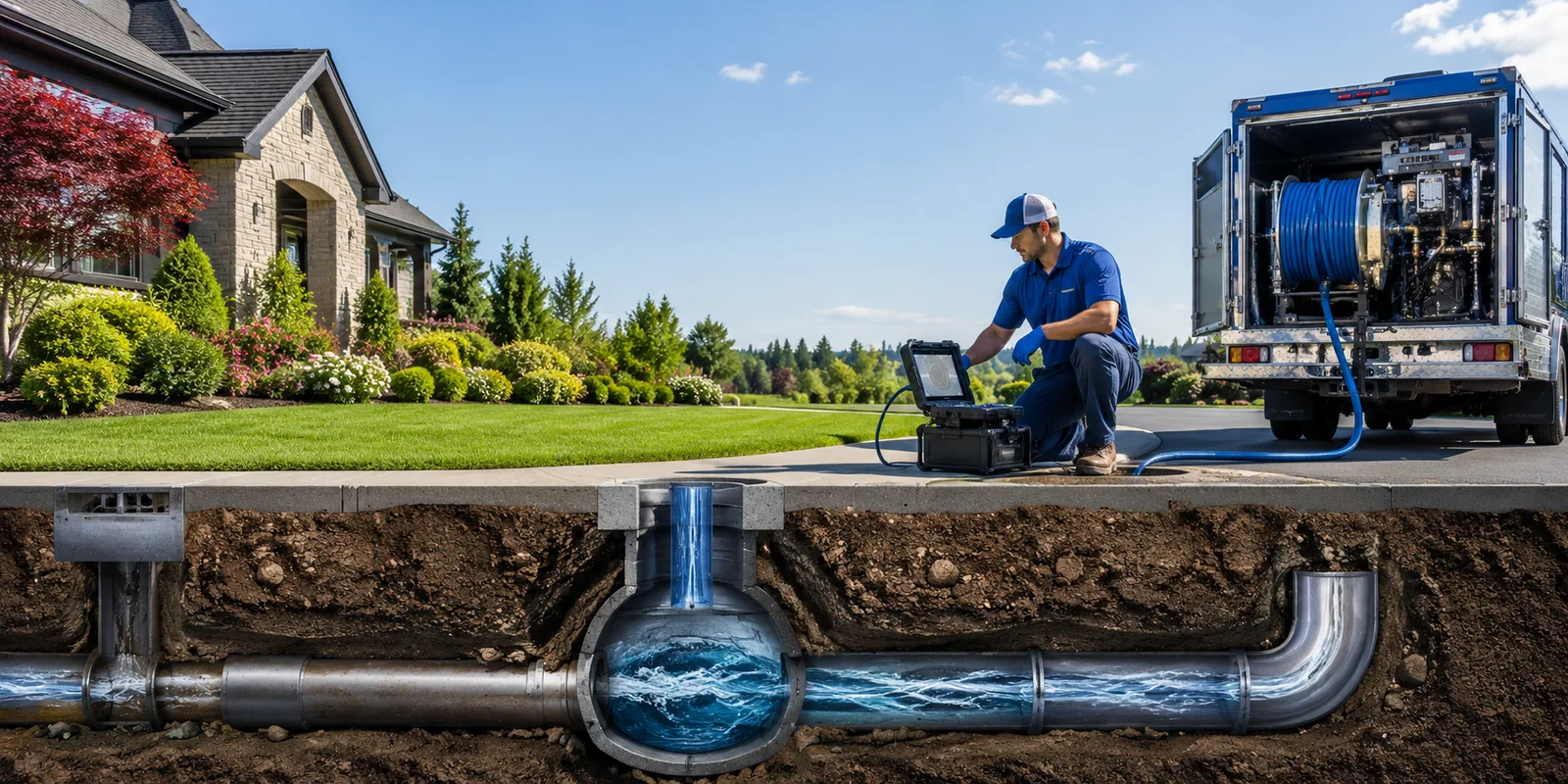 Drainage restoration information for Camden, IN